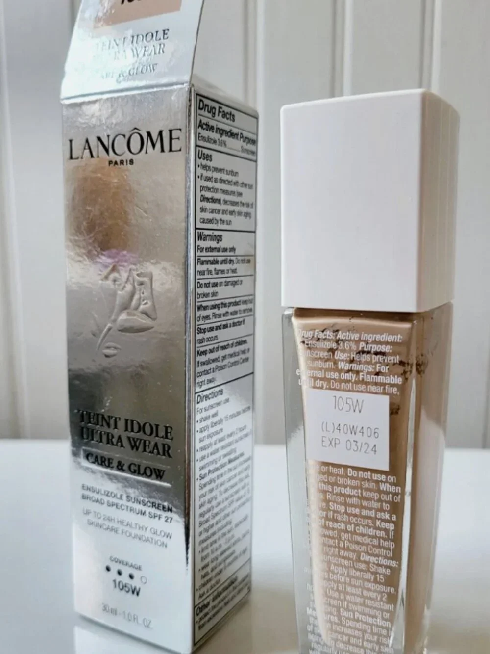 Lancome Care&GlowTeint Idole Ultra Wear Foundation 30ml *Choose Shade